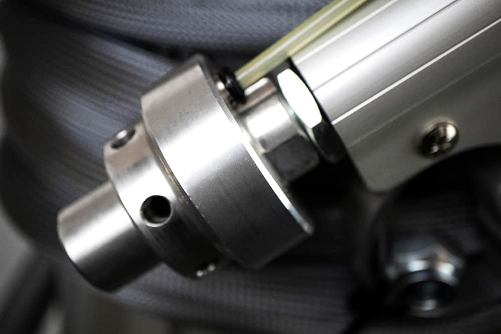 man servicing a machine