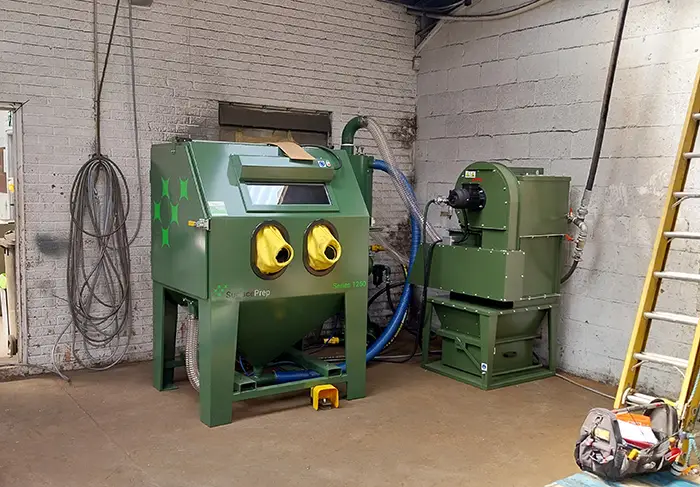 Installation of an IND1250COMPXM pressure cabinet system at Red Rhino