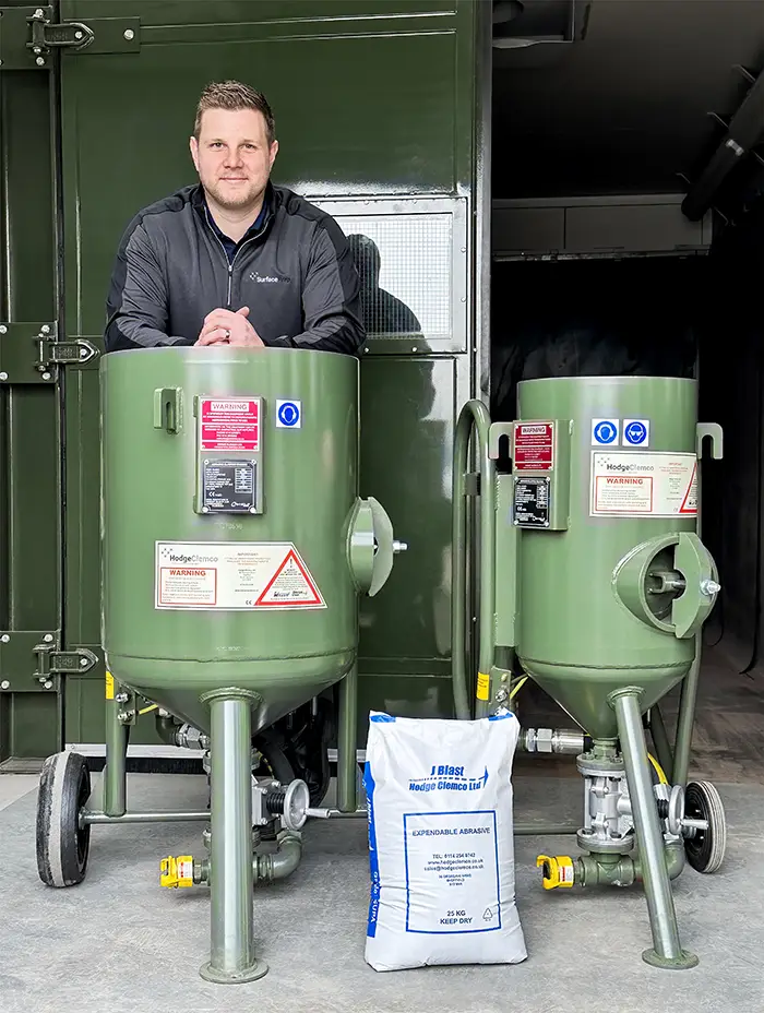 Liam Davis - Business Development Manager Blasting advisory and spares