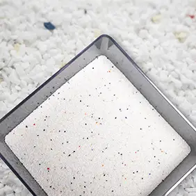 Plastic abrasives
