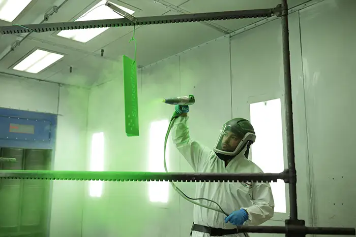 Paint booth