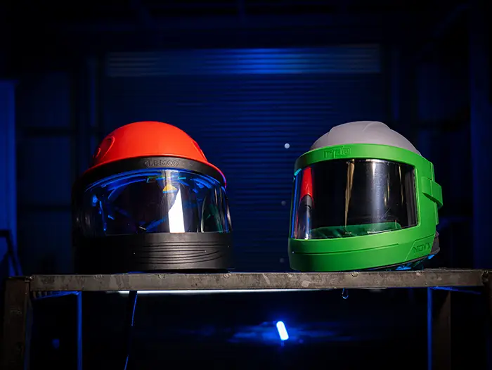 Blasting Helmets