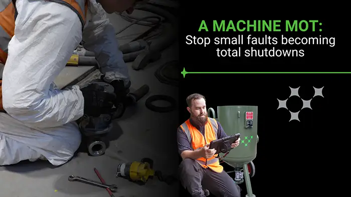 A Machine MOT - Stop small faults becoming total shutdowns