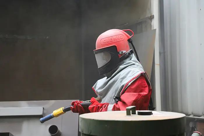 Blasting PPE suit