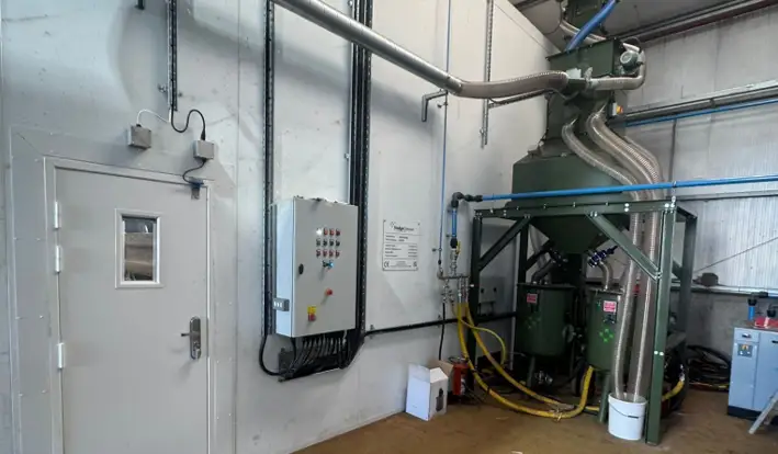 Blast room controls