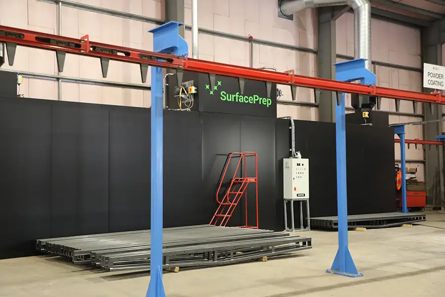 bespoke powder coating tunnel oven