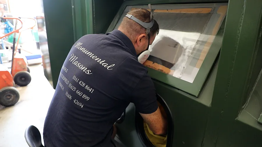 Working at the blast room