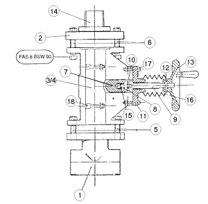 steel grit valve