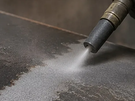 Abrasive blast cleaning