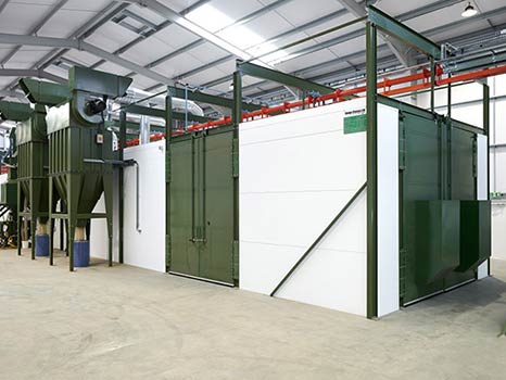 Acoustic Blast Rooms