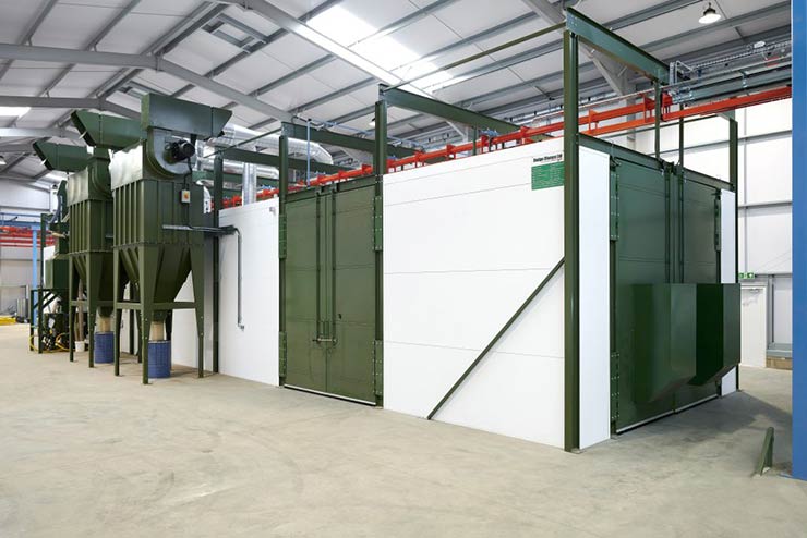 Acoustic Blast Rooms