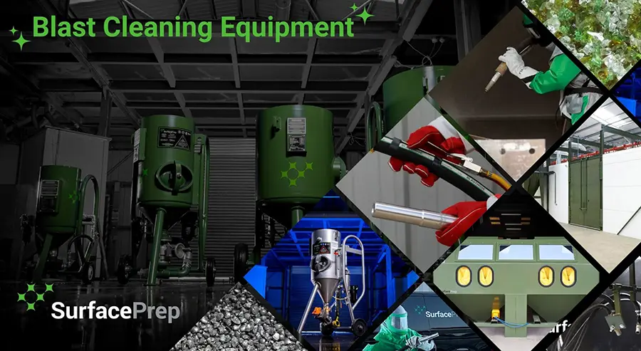 Blast cleaning equipment