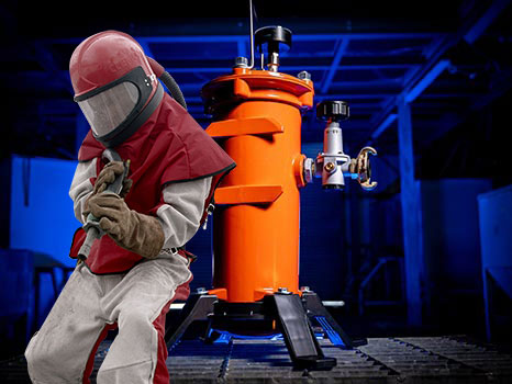 Breathing air supply