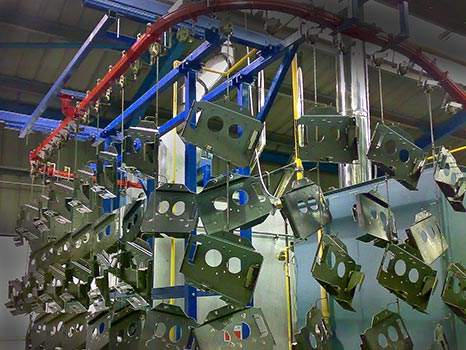 Powder Coating Conveyor Systems