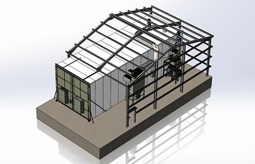 JPM Trailers Blast Room