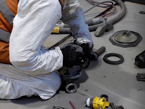 Machine MOT - engineer servicing equipment