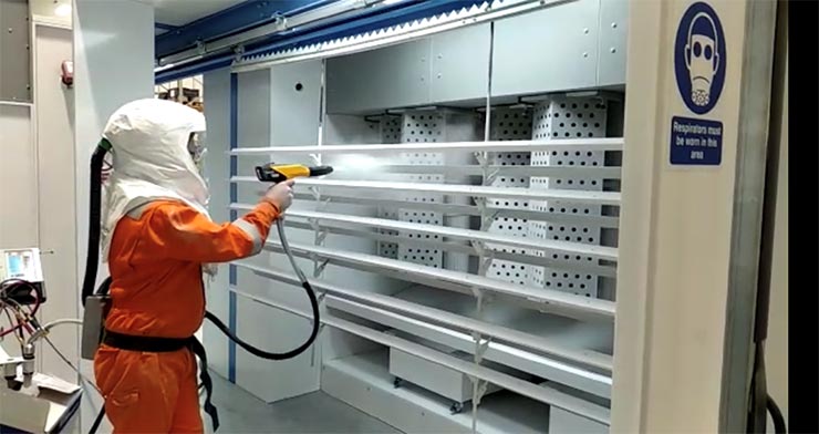 Powder Coating Booth