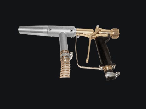 Power injection guns